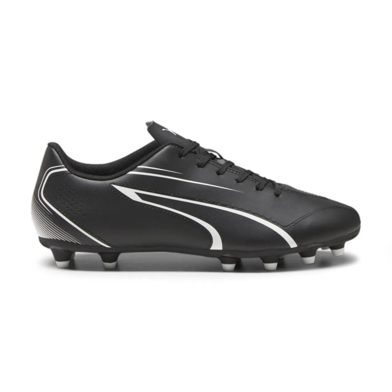 PUMA Vitoria Gras / Kunstgras Voetbalschoenen (MG) Zwart Wit