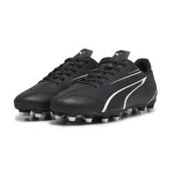 PUMA Vitoria Gras / Kunstgras Voetbalschoenen (MG) Zwart Wit