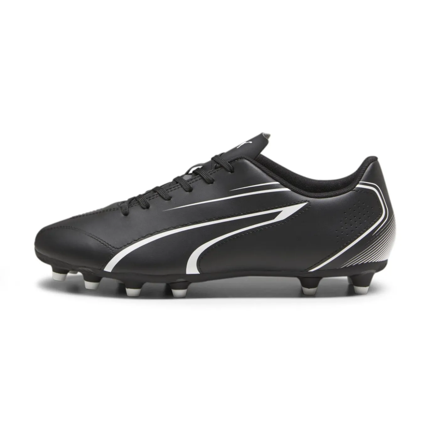 PUMA Vitoria Gras / Kunstgras Voetbalschoenen (MG) Zwart Wit
