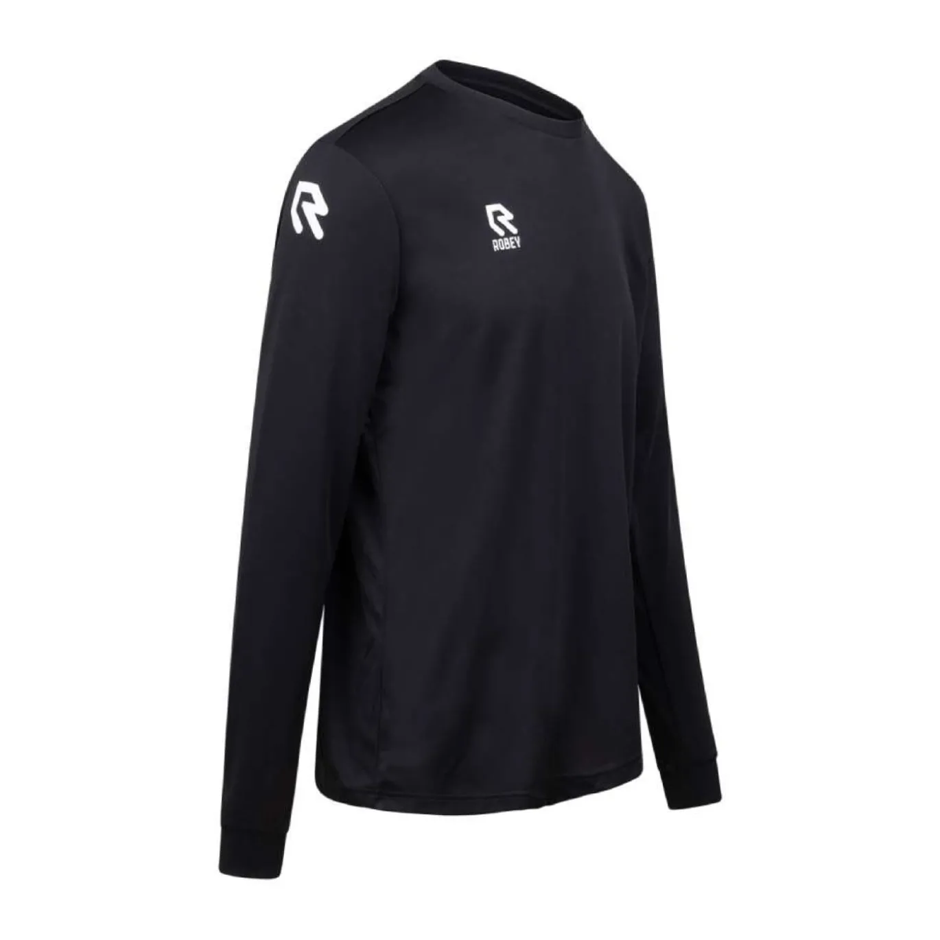 Robey Crossbar Trainingsshirt Lange Mouwen Zwart