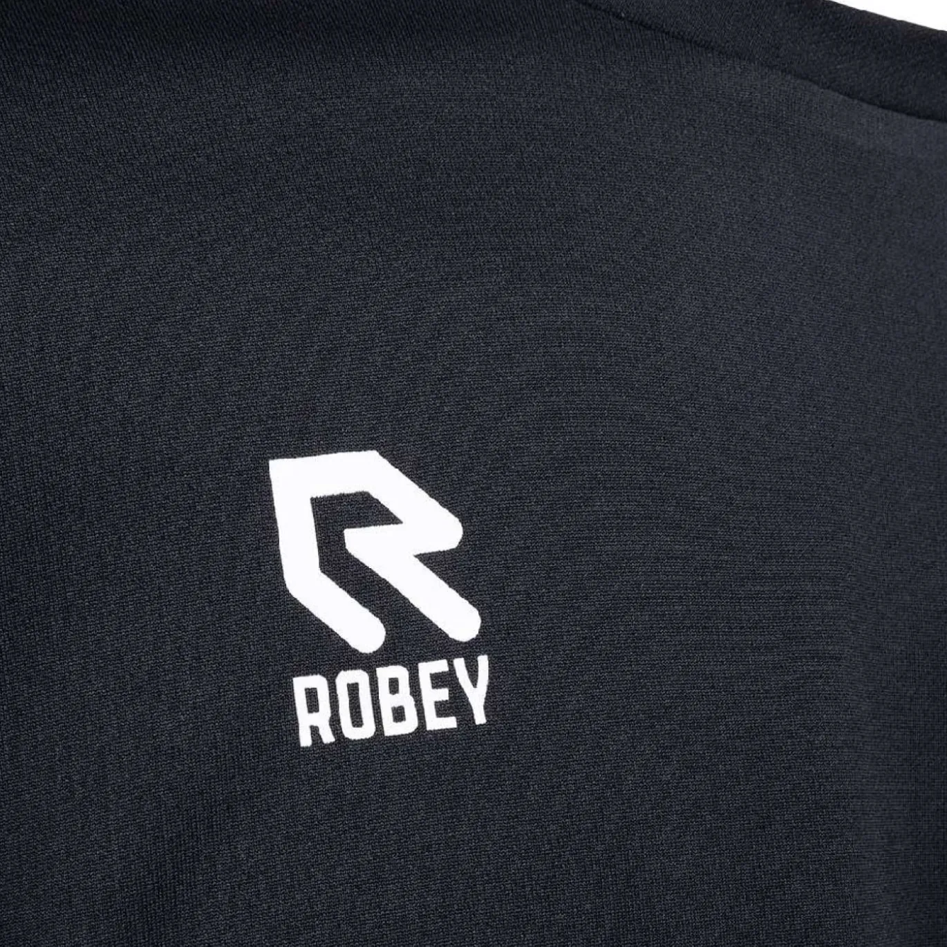 Robey Crossbar Trainingsshirt Lange Mouwen Zwart