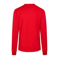 Robey Crossbar Trainingsshirt Lange Mouwen Rood