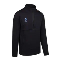 Robey Off Pitch Cotton Trainingstrui 1/4-Zip Zwart
