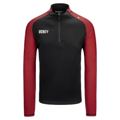 Robey Performance Half-Zip Trainingspak Kids Zwart Rood