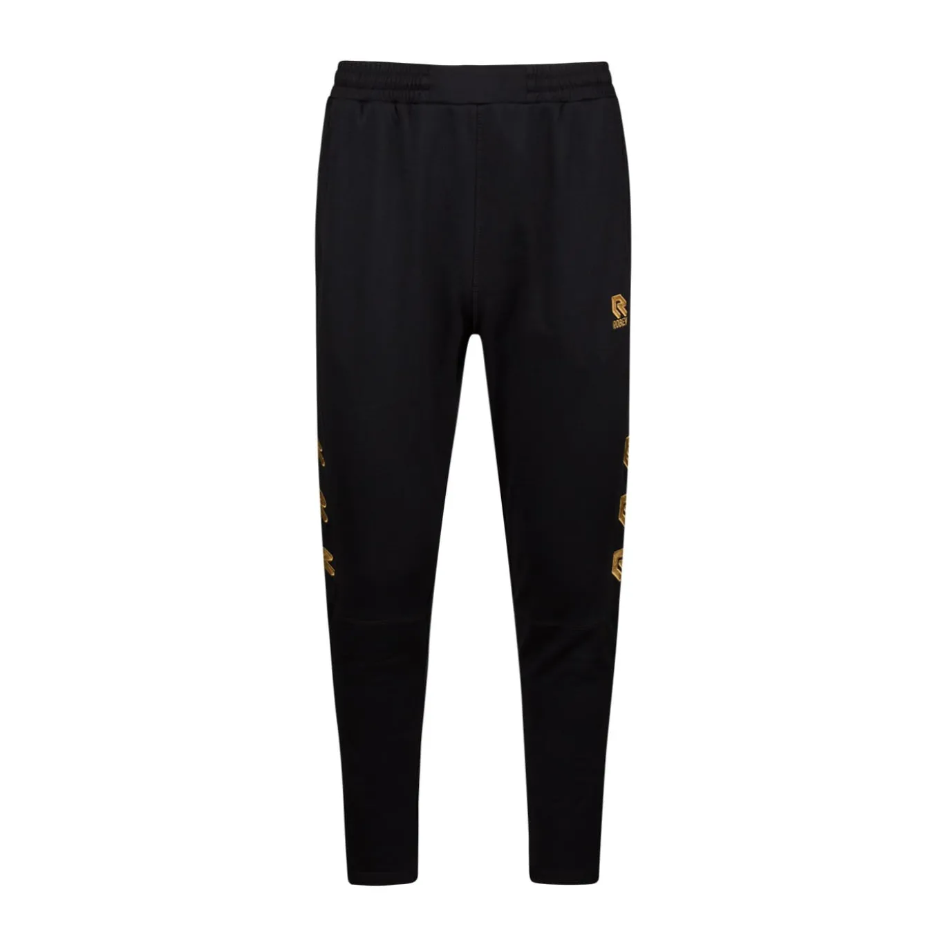 Robey Performance Half-Zip Trainingspak Kids Zwart Goud