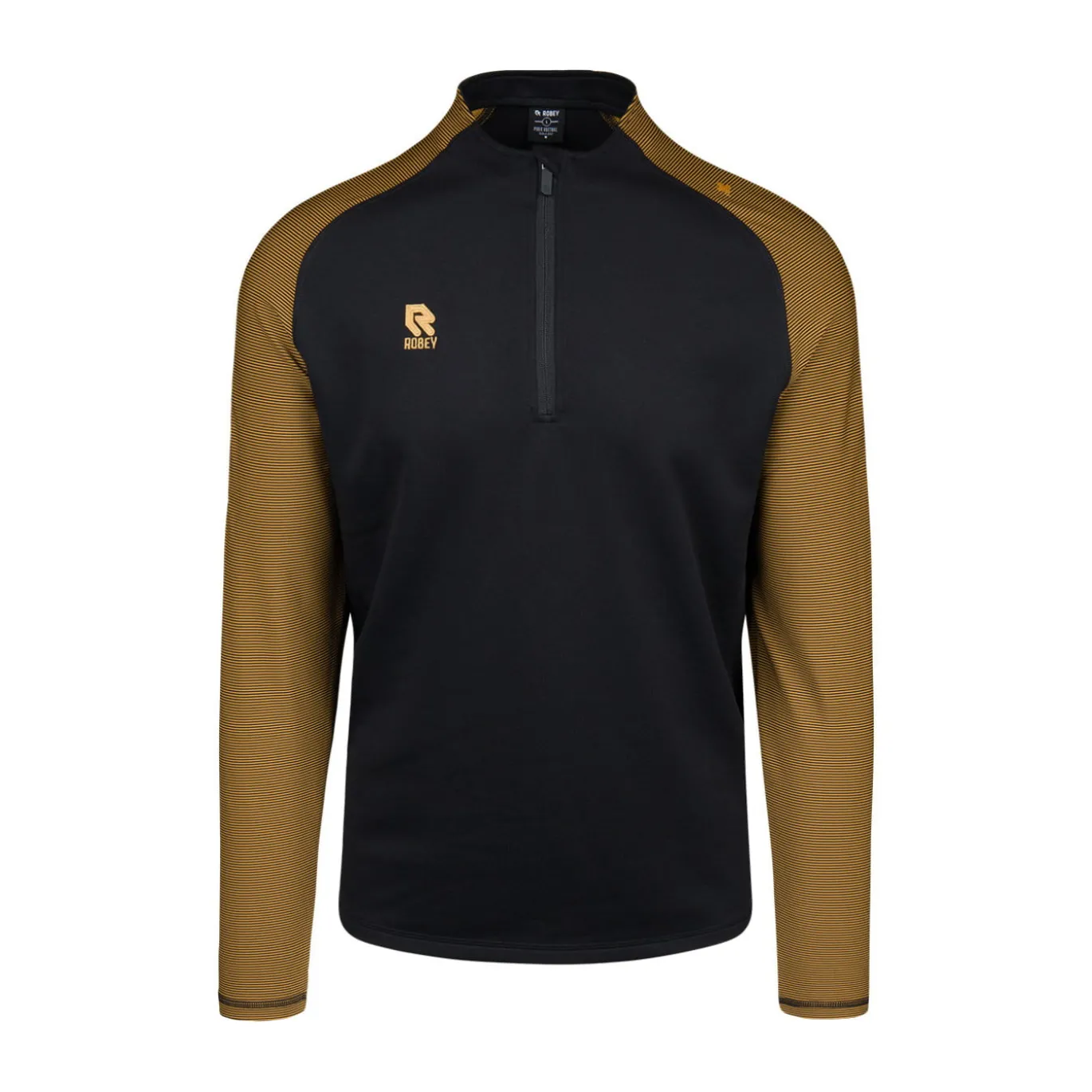 Robey Performance Half-Zip Trainingspak Kids Zwart Goud
