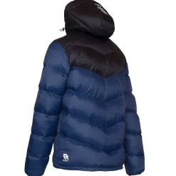 Robey Performance Padded Winterjas Kids Donkerblauw Zwart