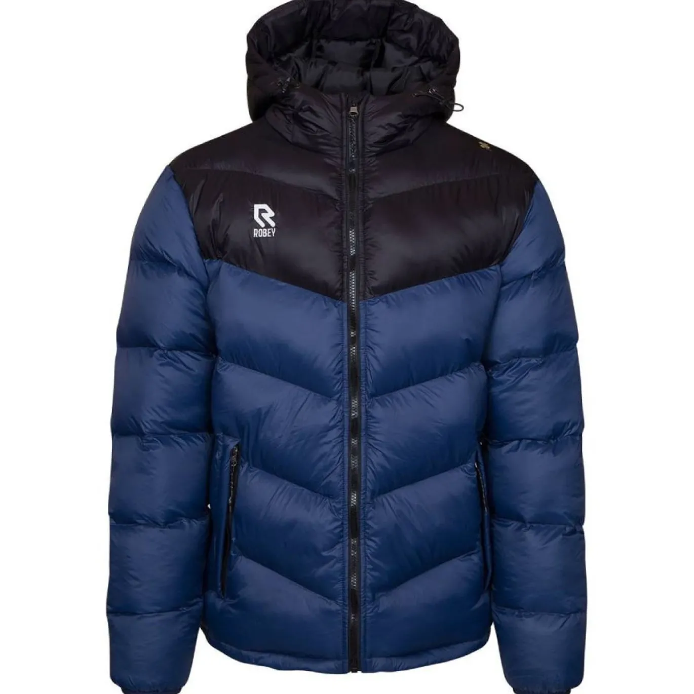Robey Performance Padded Winterjas Donkerblauw Zwart