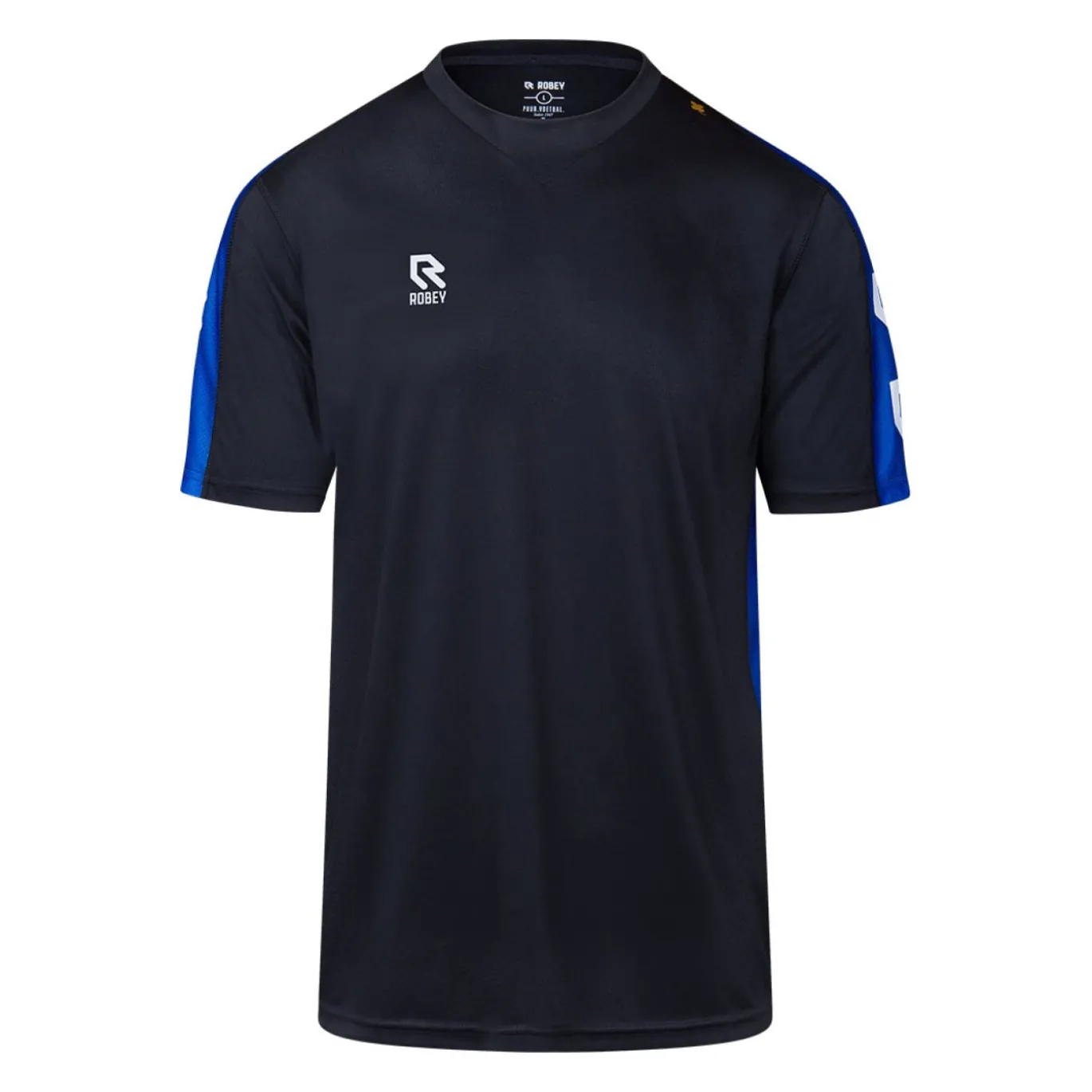 Robey Performance Trainingsshirt Kids Zwart Blauw