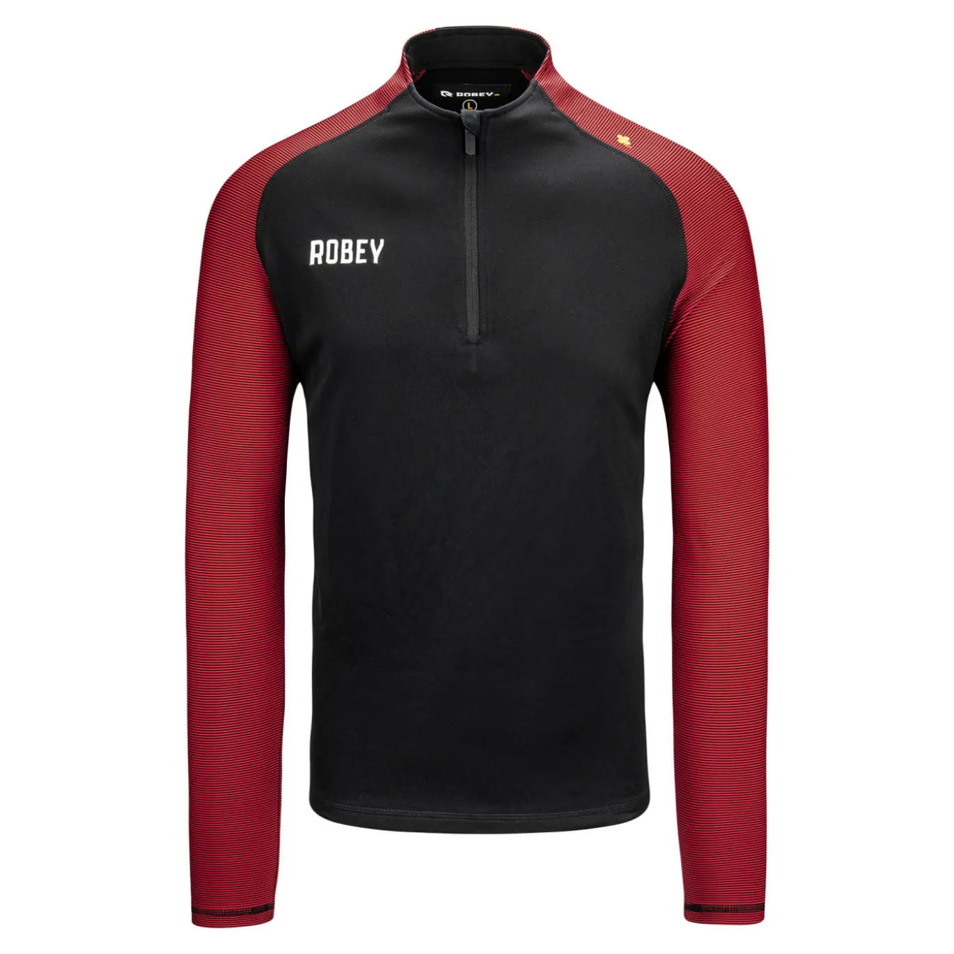 Robey Performance Trainingstrui 1/4-Zip Zwart Rood
