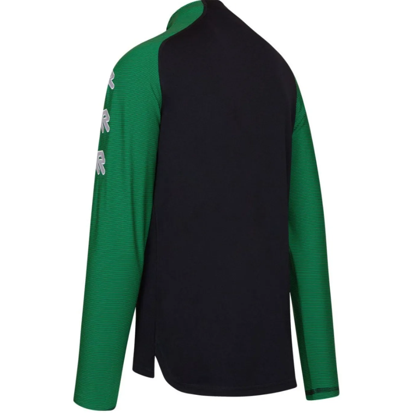 Robey Performance Trainingstrui 1/4-Zip Zwart Groen