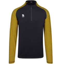 Robey Performance Trainingstrui 1/4-Zip Kids Zwart Geel