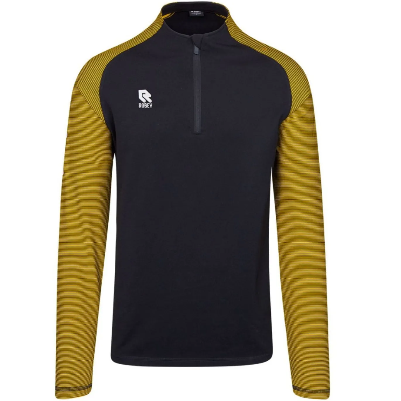 Robey Performance Trainingstrui 1/4-Zip Kids Zwart Geel