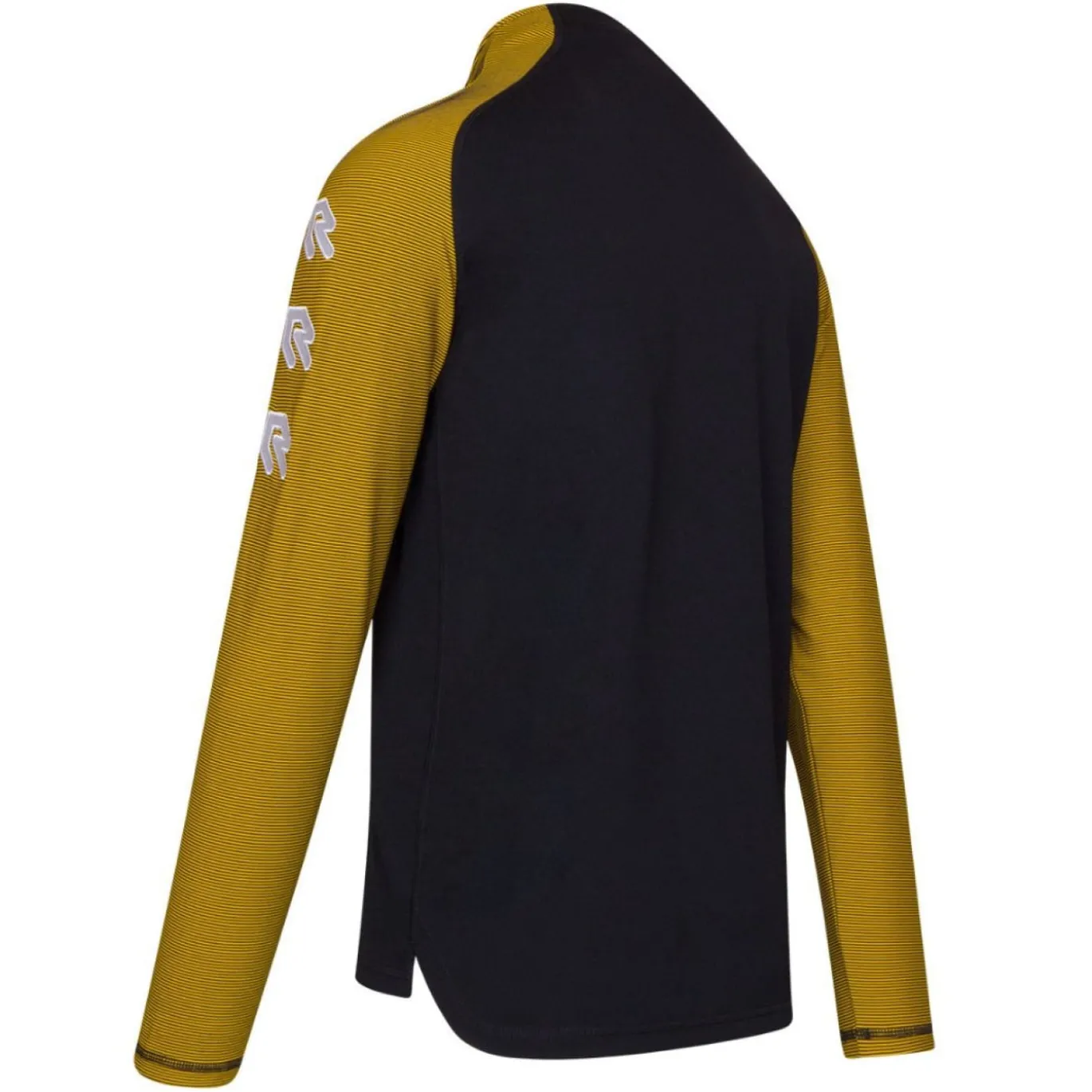 Robey Performance Trainingstrui 1/4-Zip Kids Zwart Geel