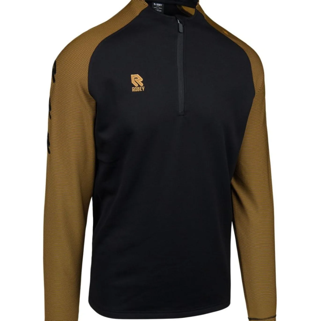 Robey Performance Trainingstrui 1/4-Zip Zwart Goud