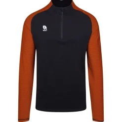 Robey Performance Trainingstrui 1/4-Zip Zwart Oranje
