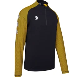 Robey Performance Trainingstrui 1/4-Zip Zwart Geel