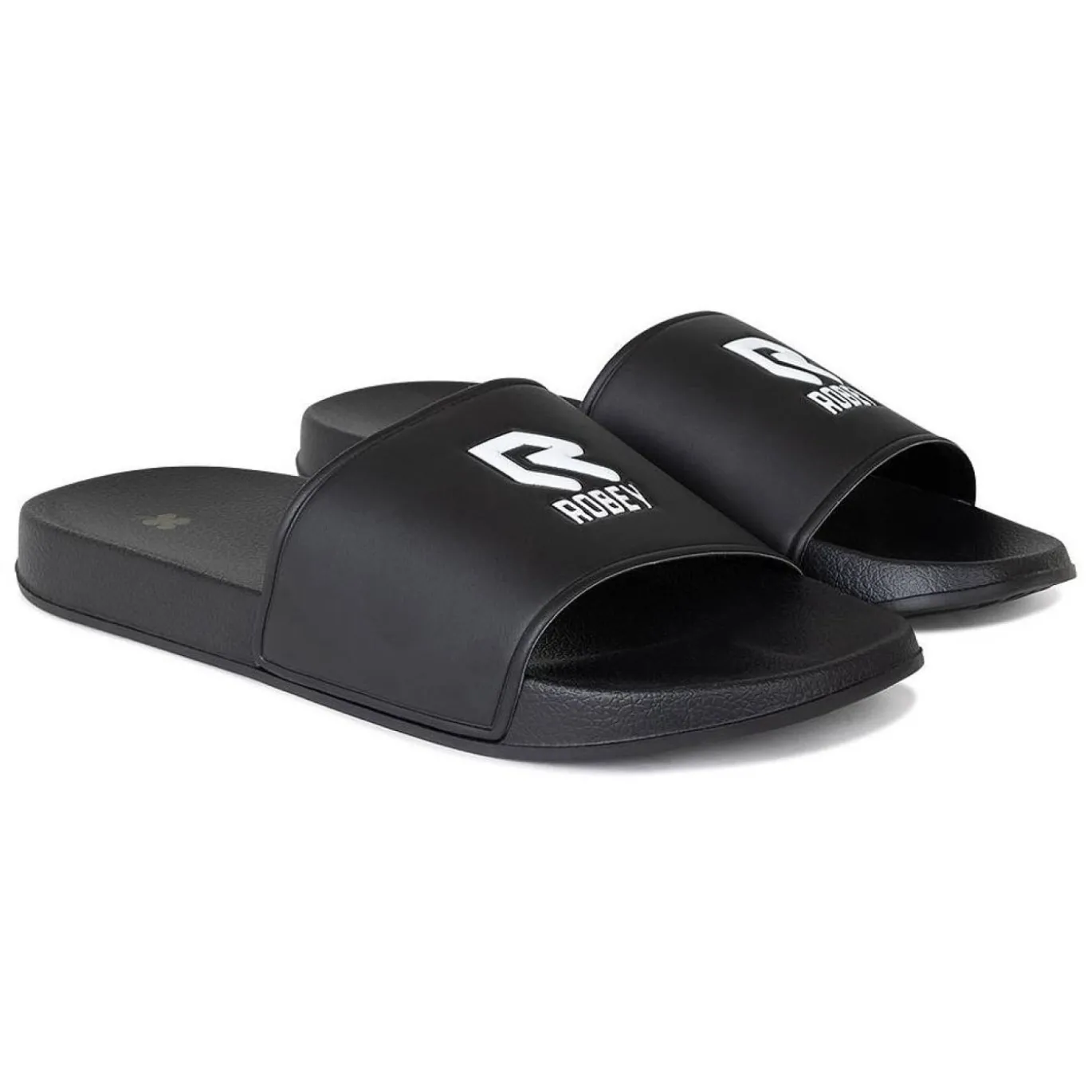 Robey Slippers Zwart Wit