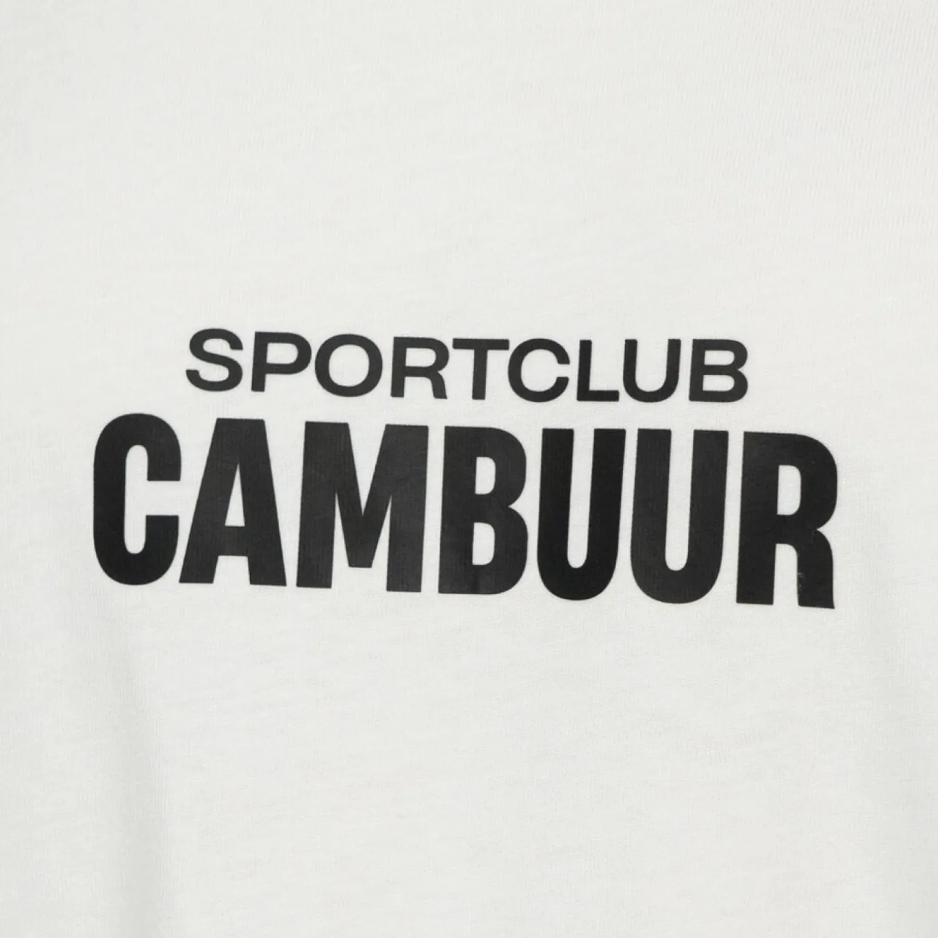 SC Cambuur Lifestyle T-Shirt Wit Kids
