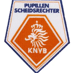 Scheidsrechters Badge Pupillen Wit Oranje Blauw