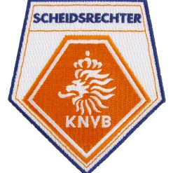 Scheidsrechters Badge Wit Oranje Blauw