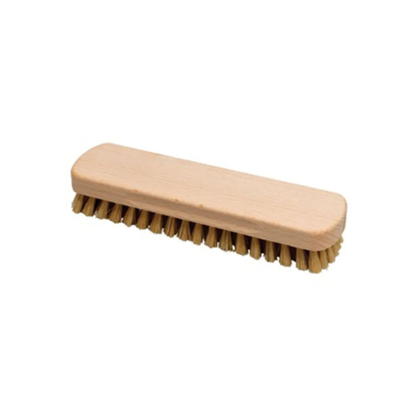 Schoenenborstel 13cm hout naturel