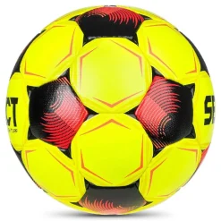 Select Flash Turf V26 Voetbal Maat 5 Geel Zwart Felrood