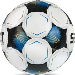 Select Super V26 Voetbal Maat 5 Wit Zwart Blauw Goud