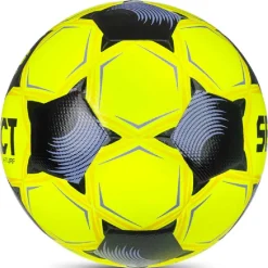 Select X-Turf V26 Voetbal Maat 4 Geel Zwart Lichtpaars