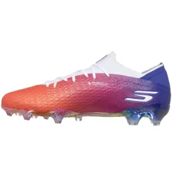 Skechers SKX_2 Elite Gras Voetbalschoenen (FG) Wit Felrood Blauw Roze