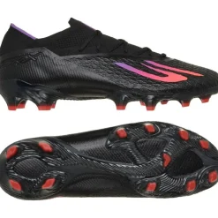 Skechers SKX_2 Elite Gras Voetbalschoenen (FG) Zwart Paars Neon