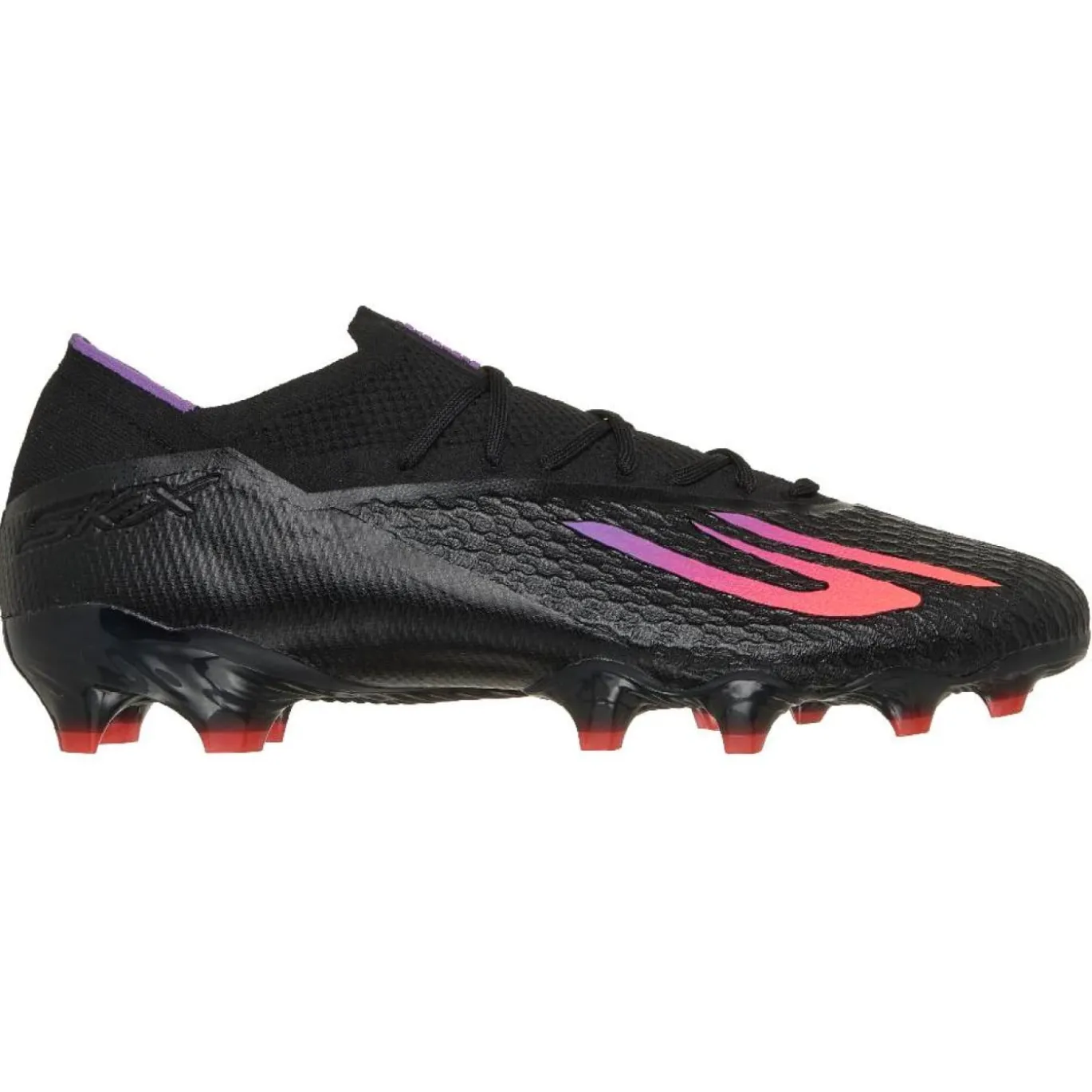 Skechers SKX_2 Elite Gras Voetbalschoenen (FG) Zwart Paars Neon