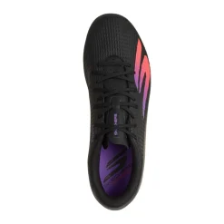 Skechers SKX_2 Low Academy Gras Voetbalschoenen (FG) Zwart Paars Neon