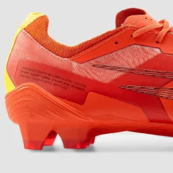 Sokito Scudetta Atlas Gras Voetbalschoenen (FG) Rood Zwart Geel Groen