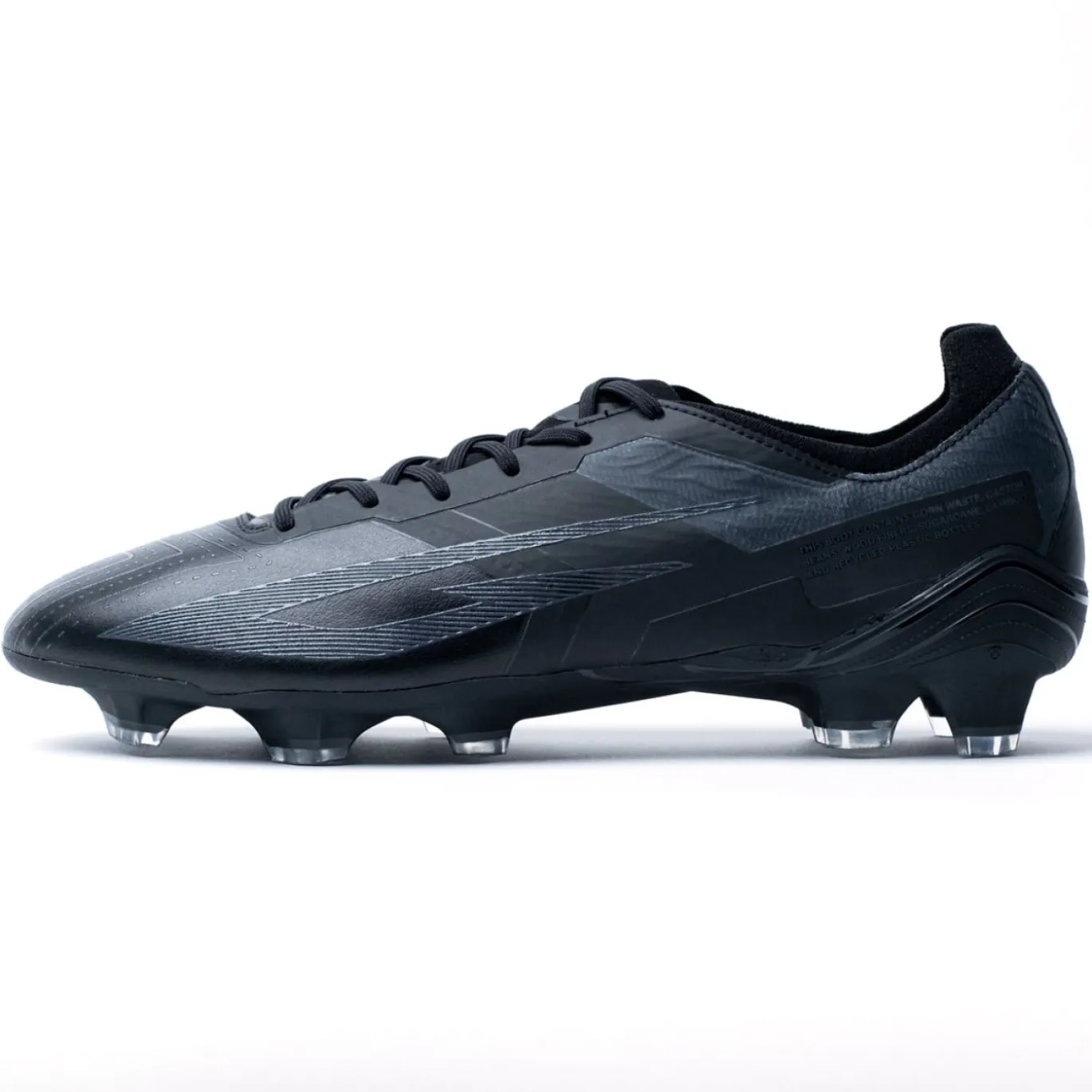 Sokito Scudetta Gras Voetbalschoenen (FG) Zwart