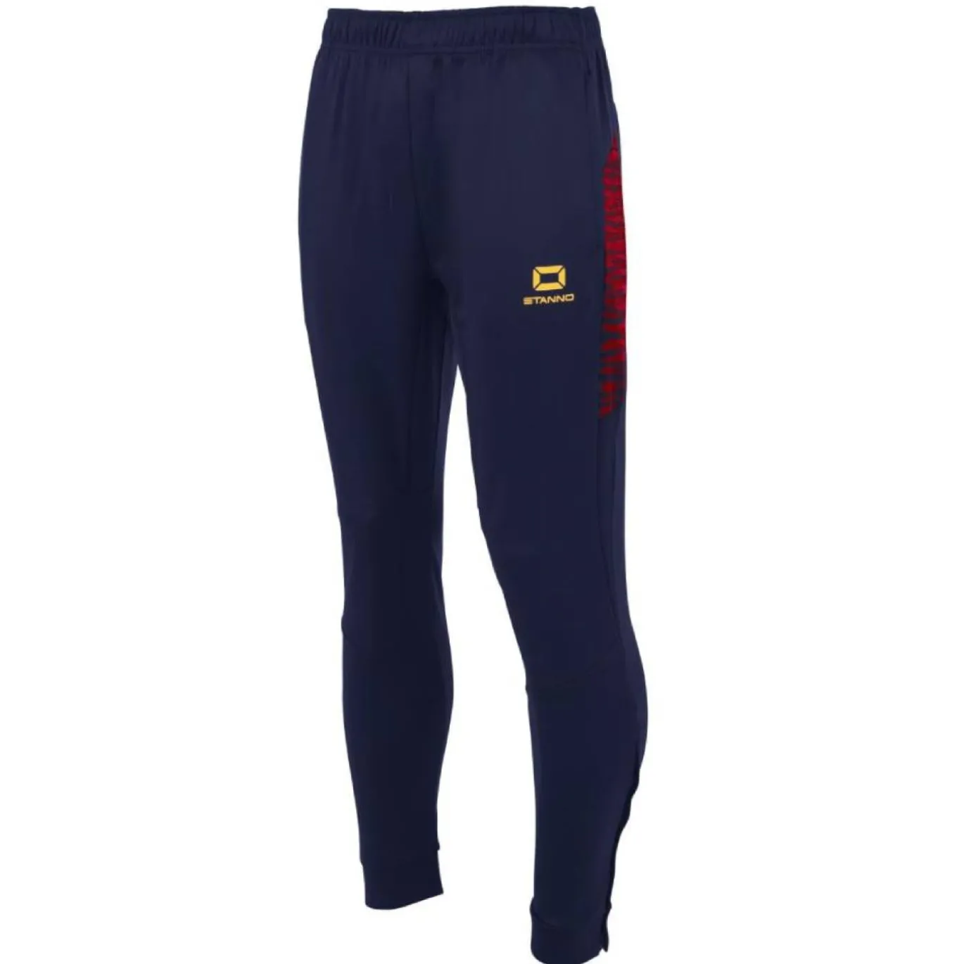 Stanno Bolt Trainingsbroek Donkerblauw Rood