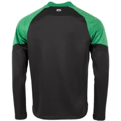 Stanno Bolt Trainingstrui 1/4-Zip Zwart Groen