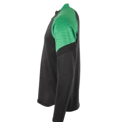 Stanno Bolt Trainingstrui 1/4-Zip Zwart Groen