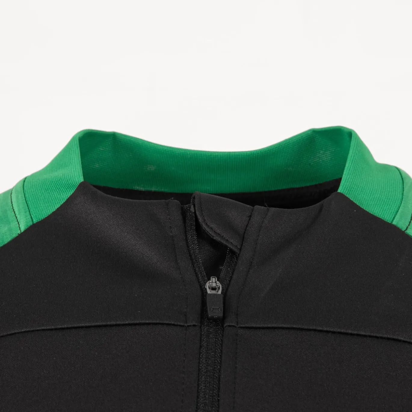 Stanno Bolt Trainingstrui 1/4-Zip Zwart Groen