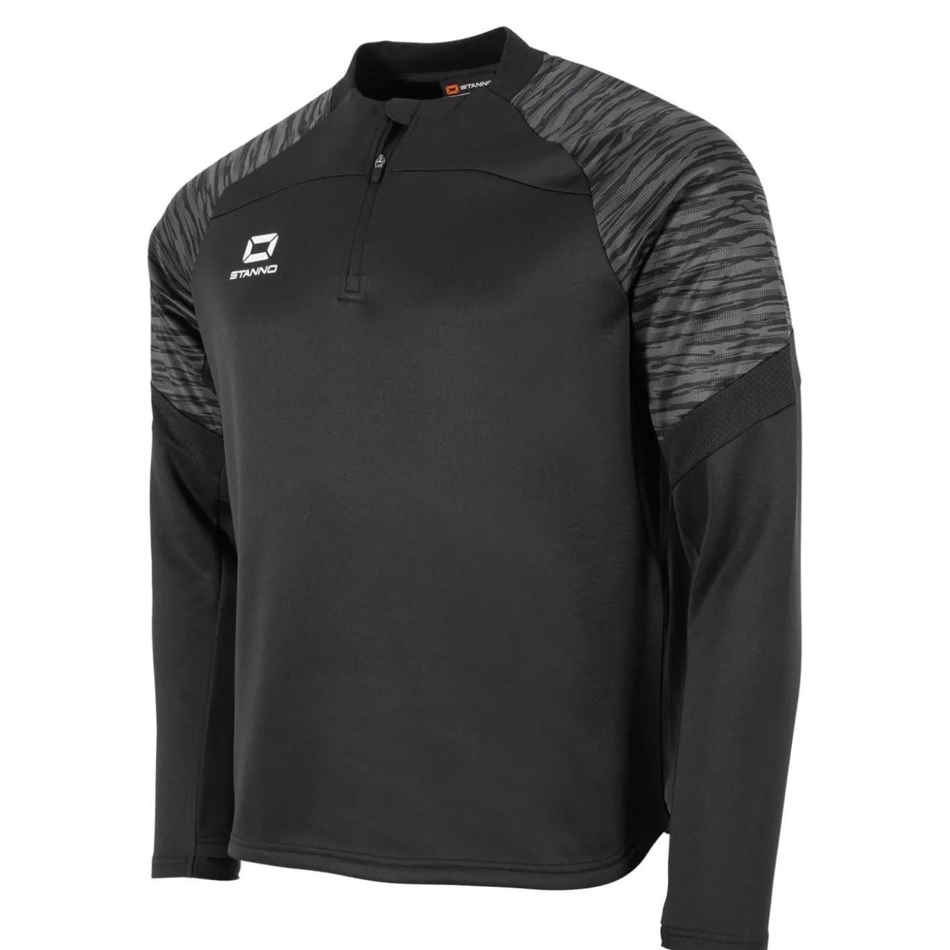 Stanno Bolt Trainingstrui 1/4-Zip Kids Zwart