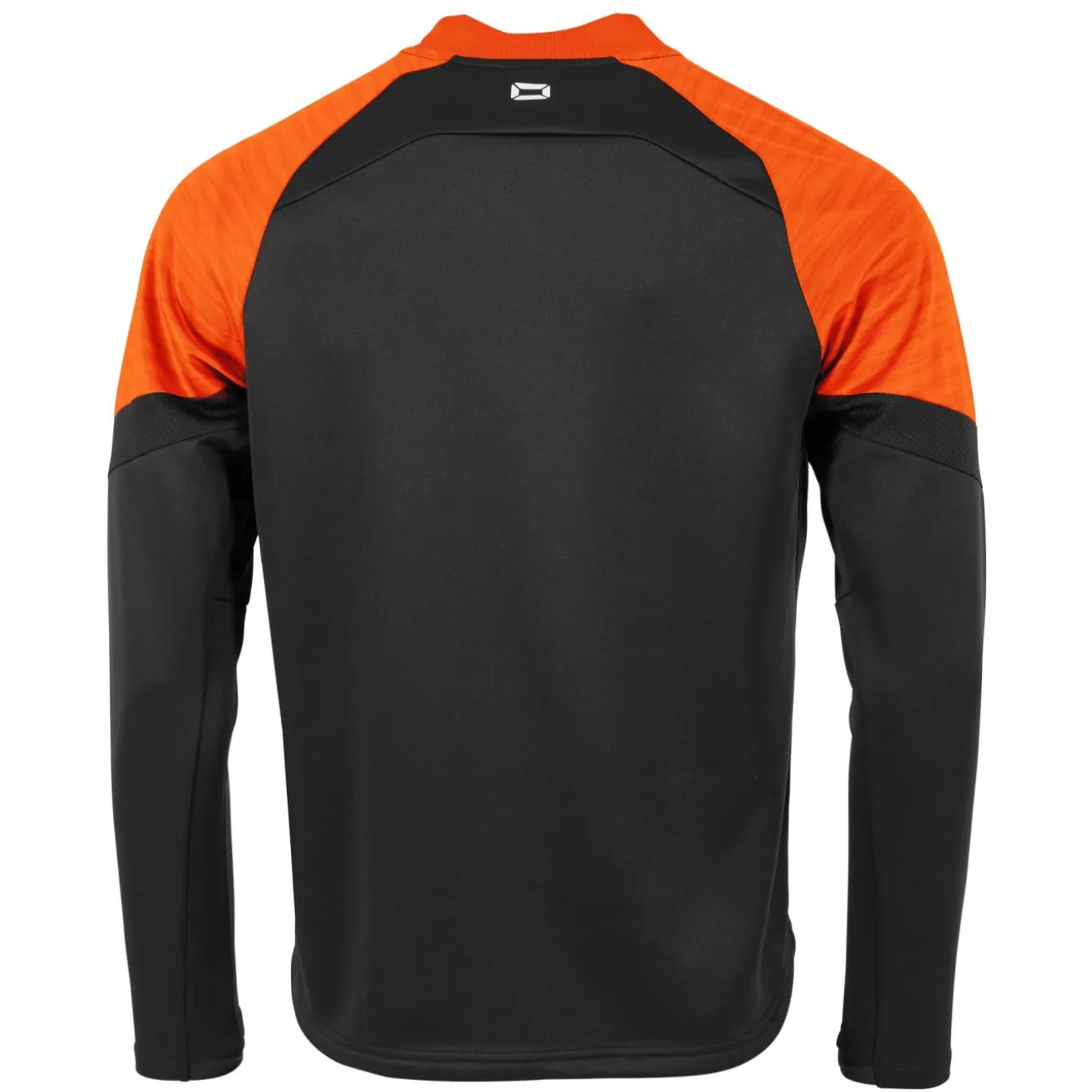 Stanno Bolt Trainingstrui 1/4-Zip Kids Zwart Oranje