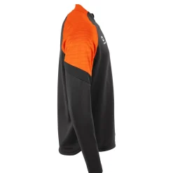 Stanno Bolt Trainingstrui 1/4-Zip Kids Zwart Oranje