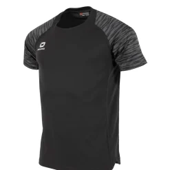 Stanno Bolt Voetbalshirt Zwart