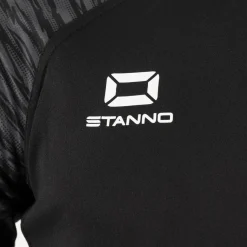 Stanno Bolt Voetbalshirt Zwart