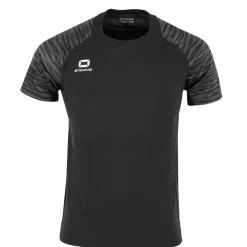 Stanno Bolt Voetbalshirt Zwart