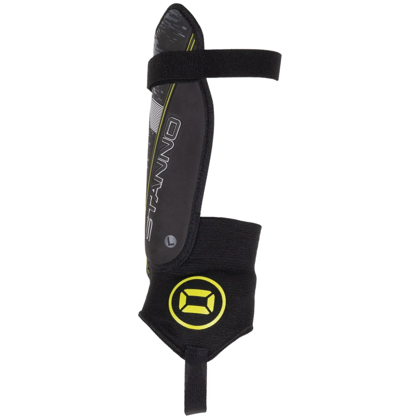 Stanno Pro Guard II Scheenbeschermers Zwart Geel