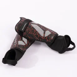Stanno Pro Guard II Scheenbeschermers Zwart Rood Wit