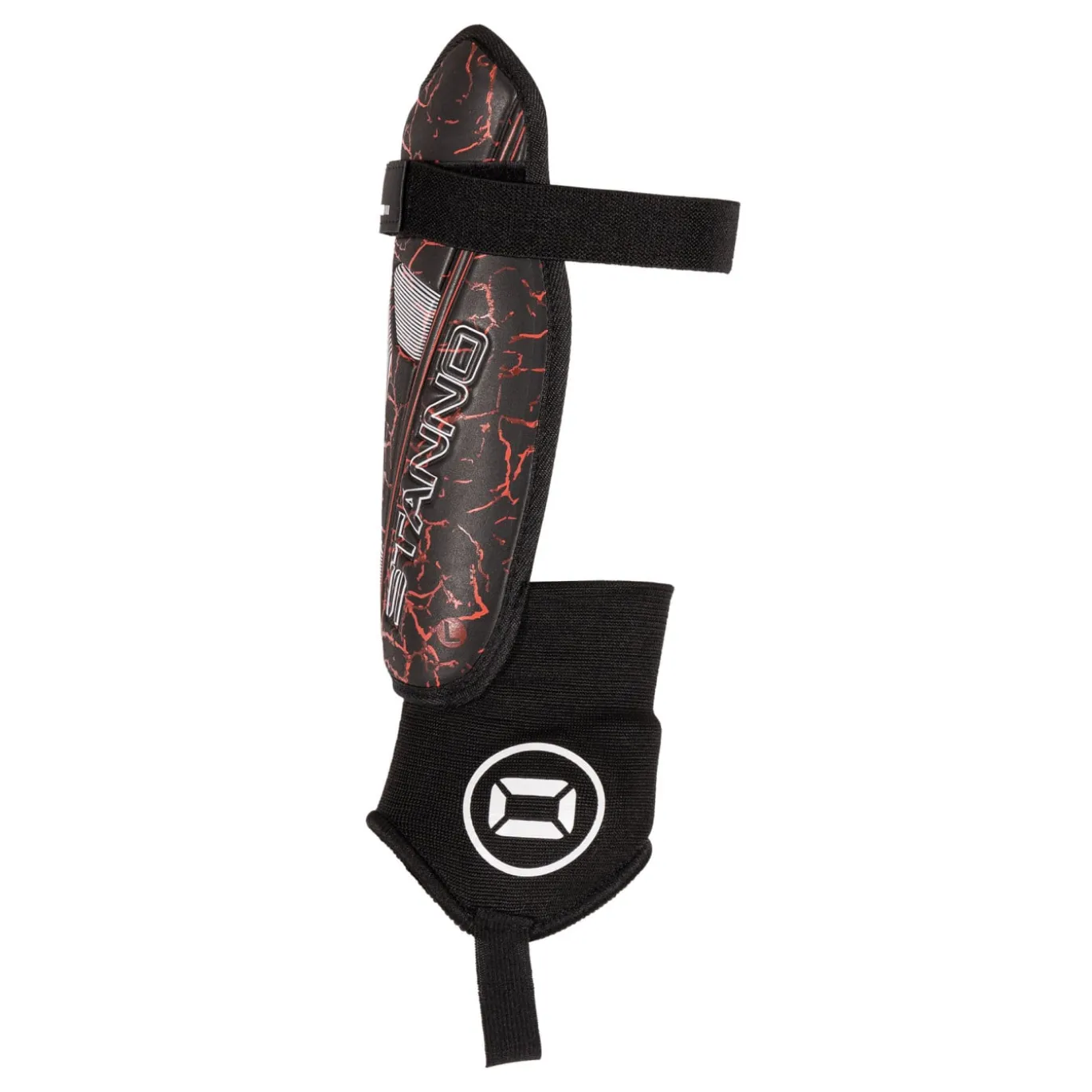 Stanno Pro Guard II Scheenbeschermers Zwart Rood Wit