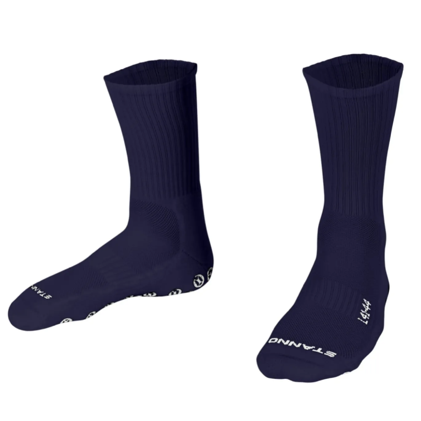 Stanno Raw Crew Gripsokken Donkerblauw Wit