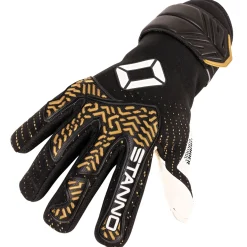 Stanno Thunder VII Keepershandschoenen Zwart Goud Wit